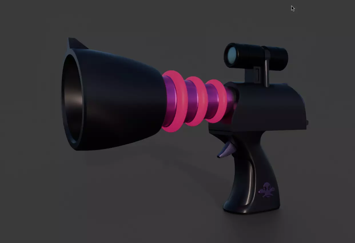Darkwing Duck Gas Gun Replica 3D print model