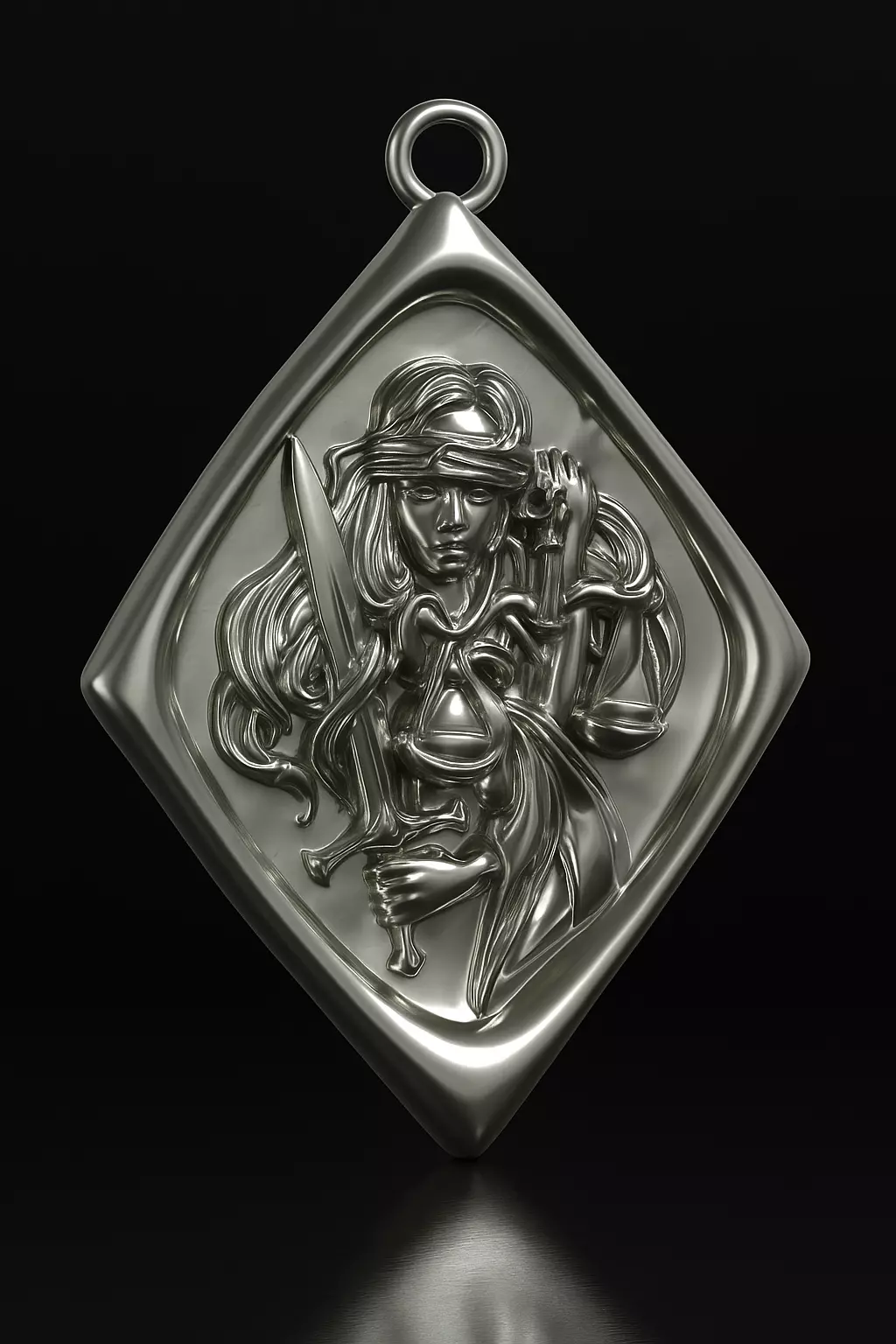 Pendant Themis 3D print model_0