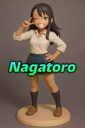 Nagatoro Waifu Printable 