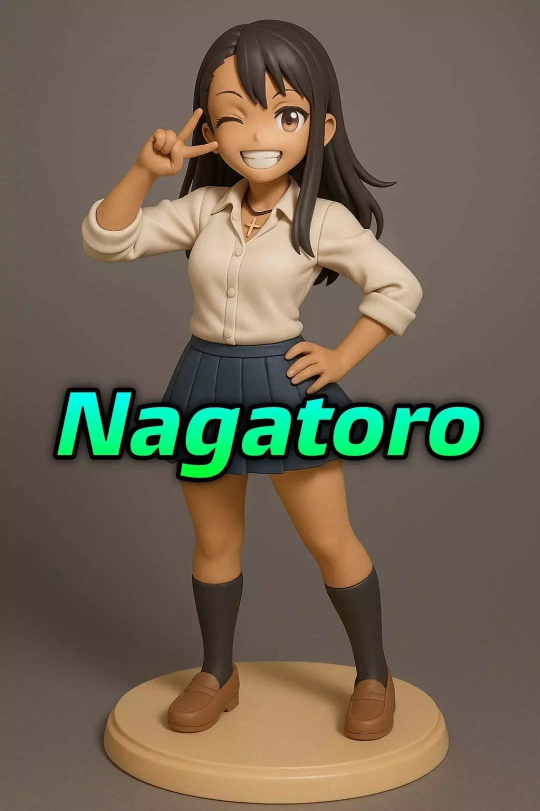 Nagatoro Waifu Printable 3D print model_0