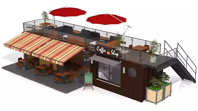 Container Coffee Shop 2