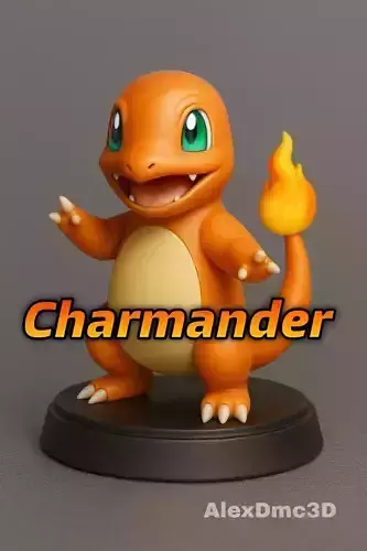 Charmander  Pokemon 3d printable