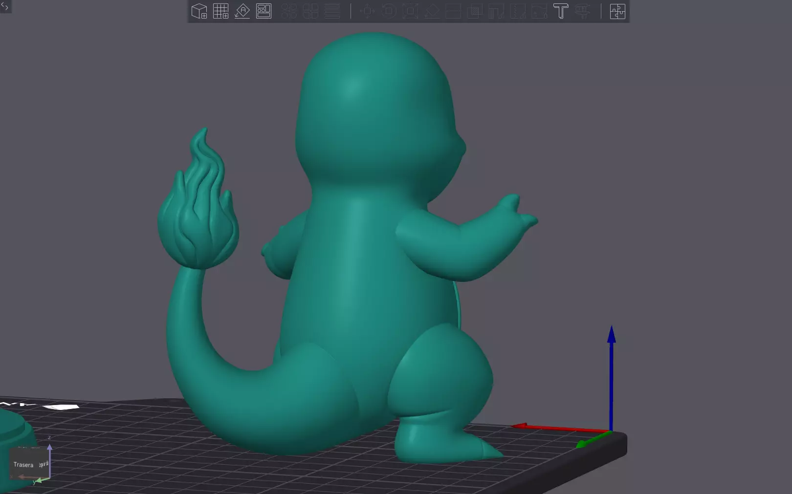 Charmander Pokemon 3d printable free 3D model 3D printable | CGTrader, image size:1620x1011