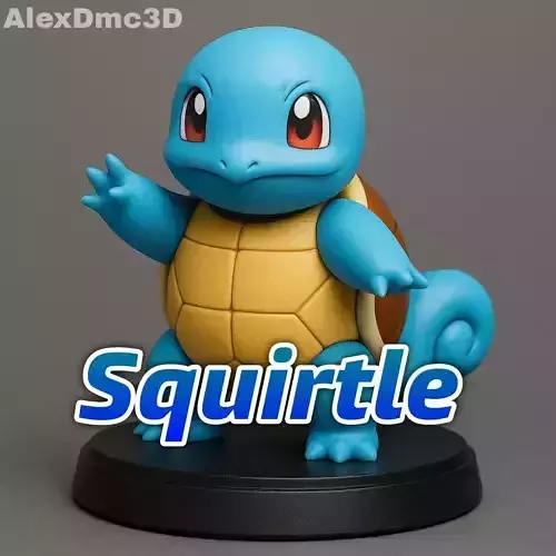 Squirtle Pokemon tortuga 