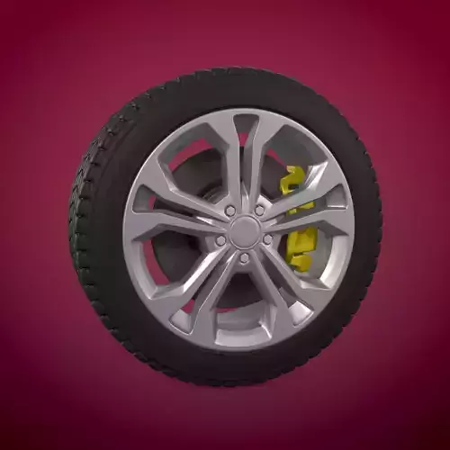 Car Wheel -- Tire Rim -- Sport SUV Sedan