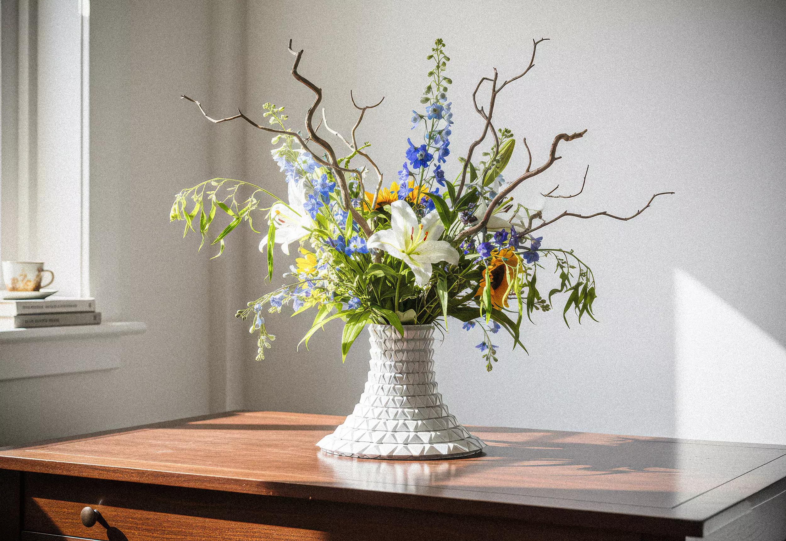 Flower vase Pen Holder Planter Short 3D print model_0