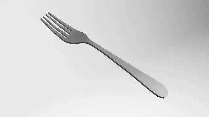 Lowpoly Fork