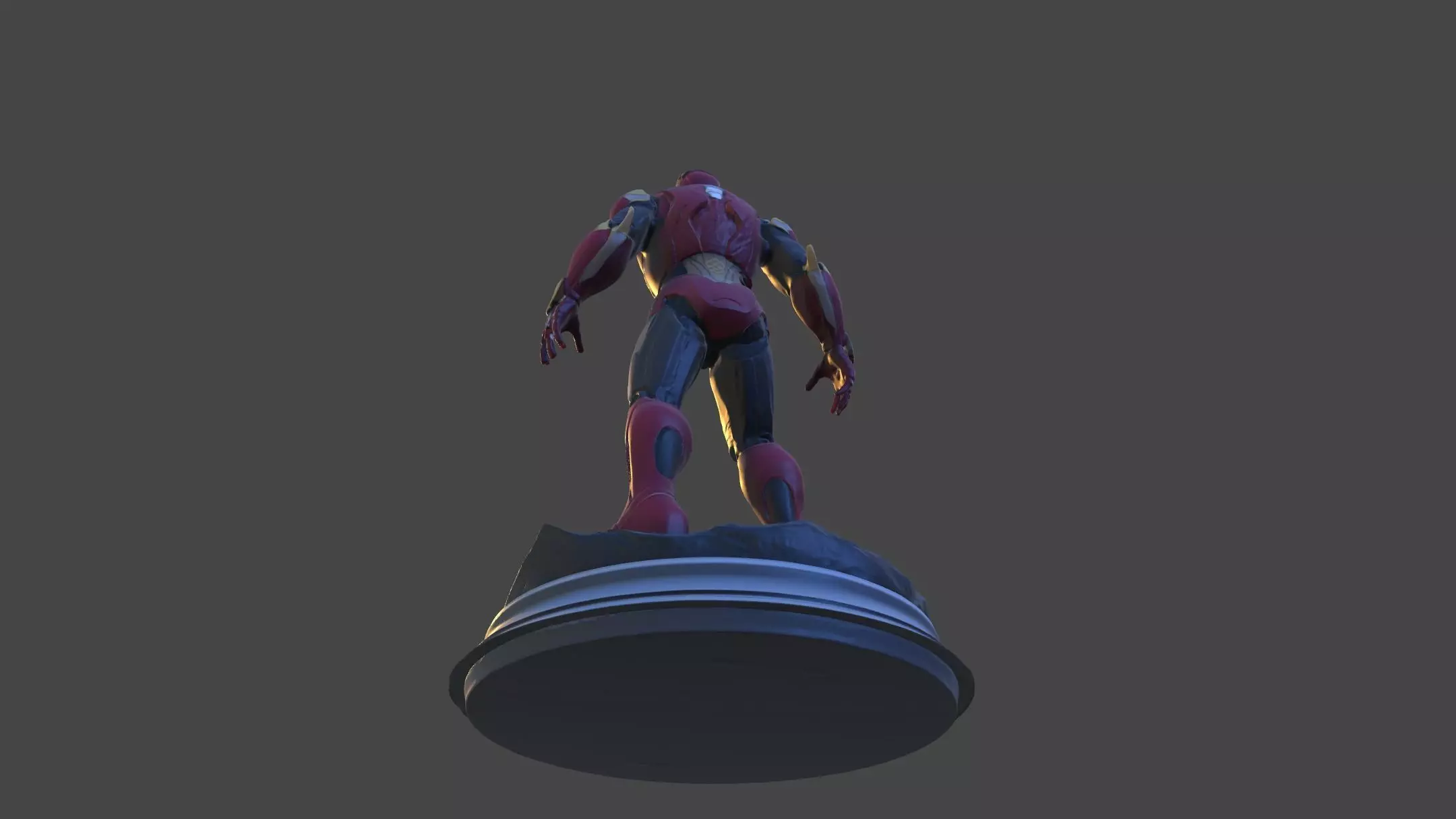 Iron Sentinel  High Poly Collectible 3D print model_5