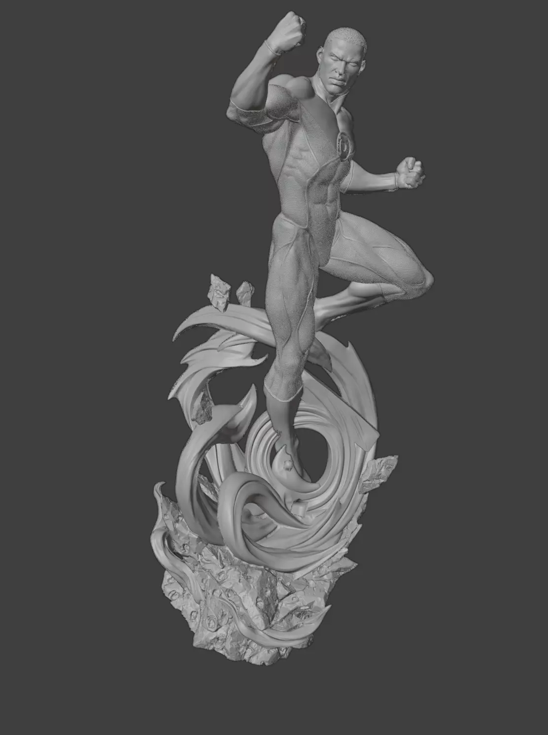 Green Lantern 3D Model STL 3D print model_2