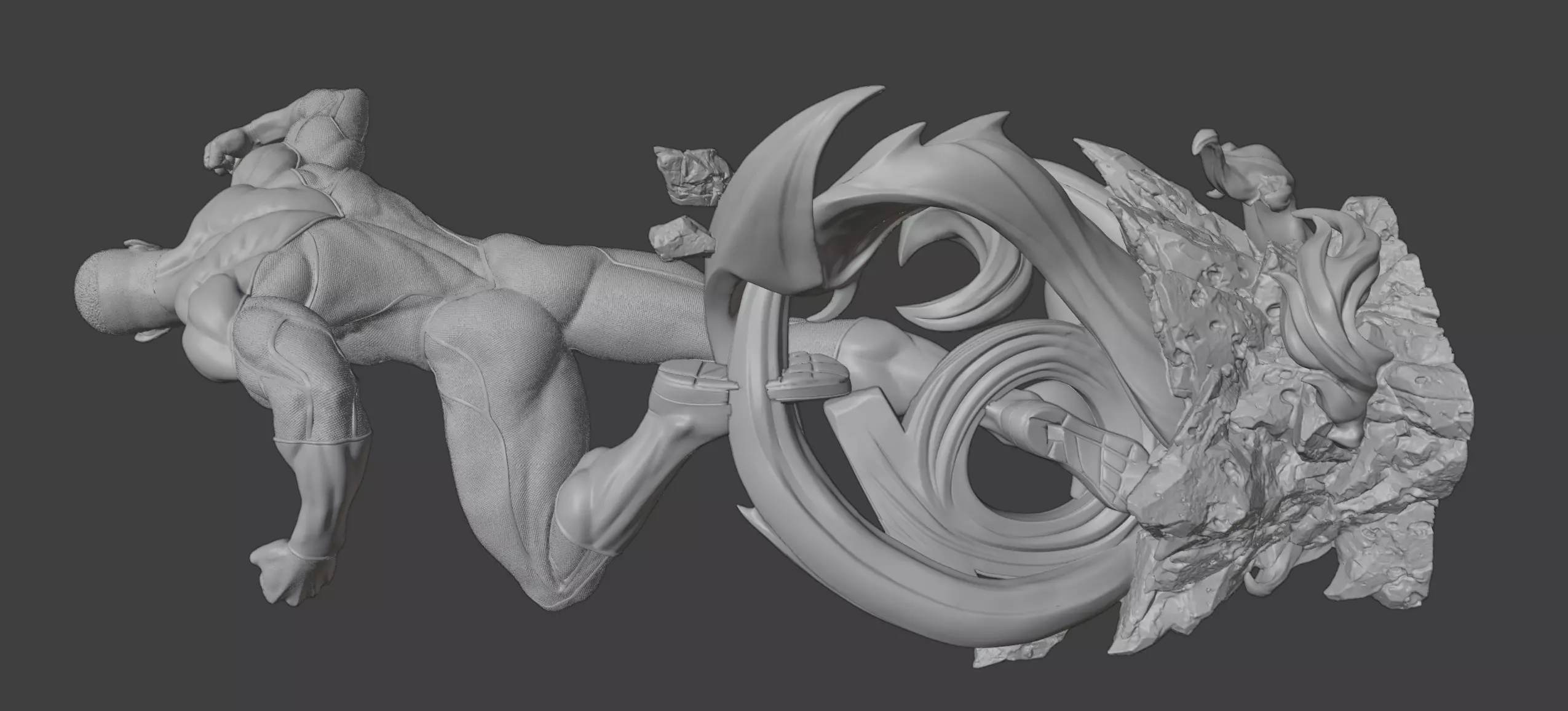 Green Lantern 3D Model STL 3D print model_4