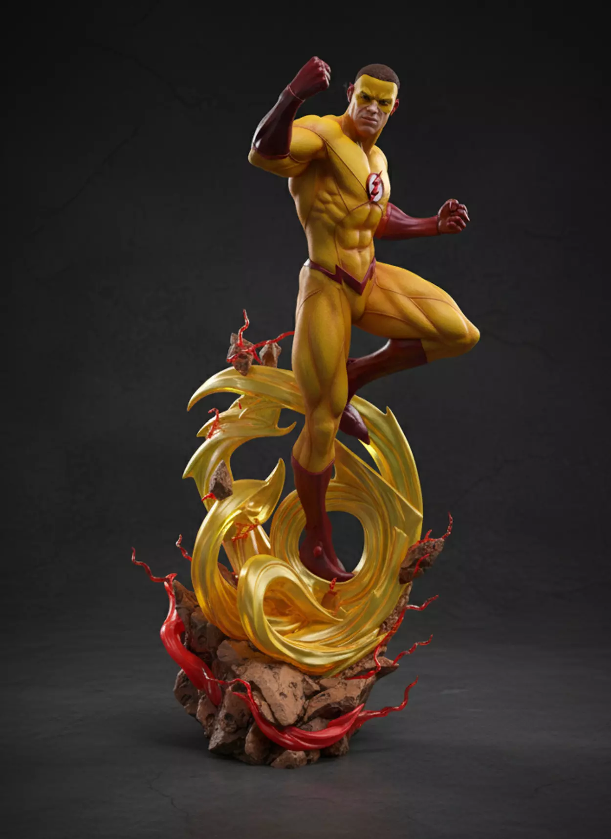 Green Lantern 3D Model STL 3D print model_0