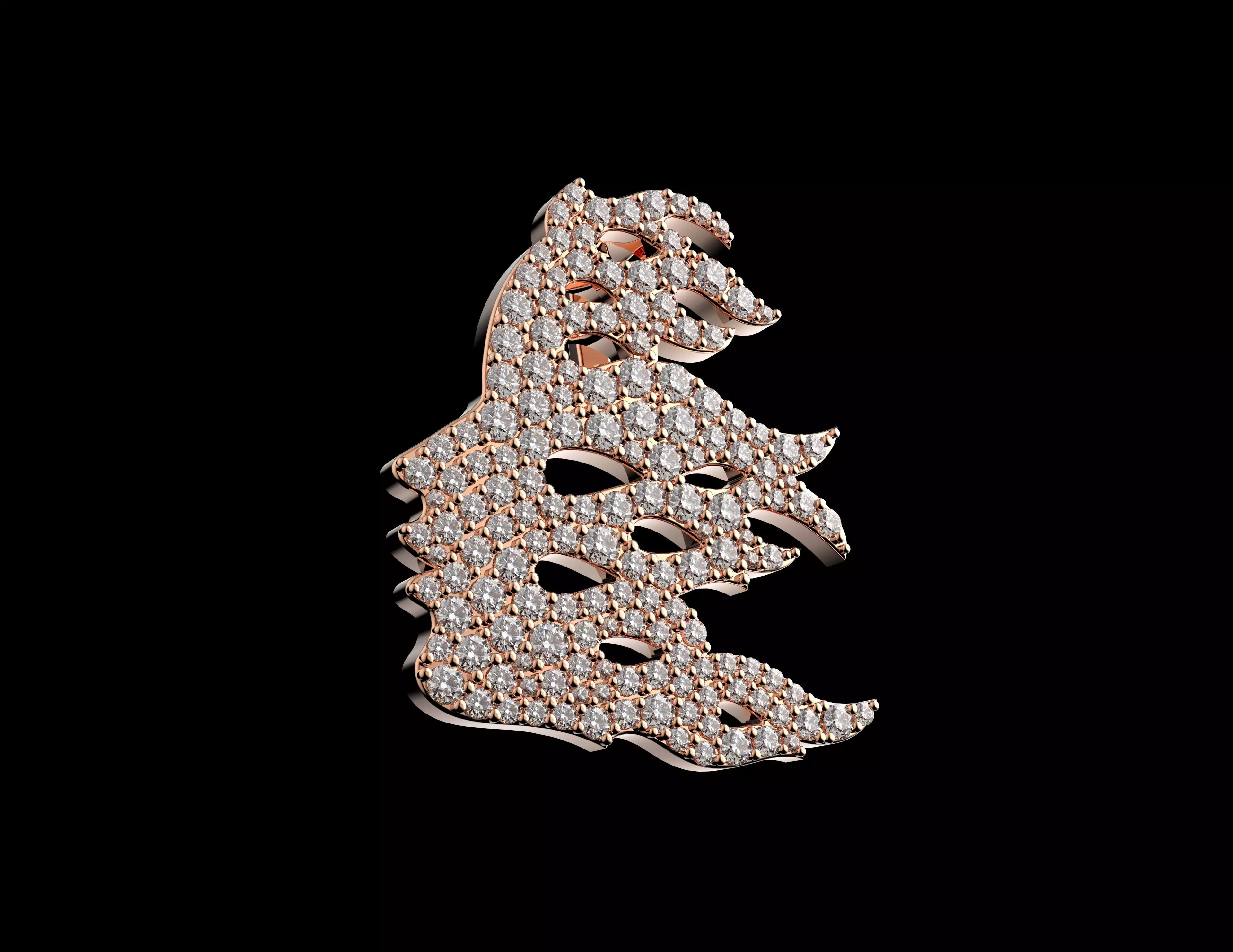 Gold N1536 3D print model_5