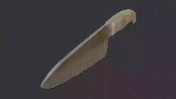 Kitchen Carving Knife with Wooden Handle