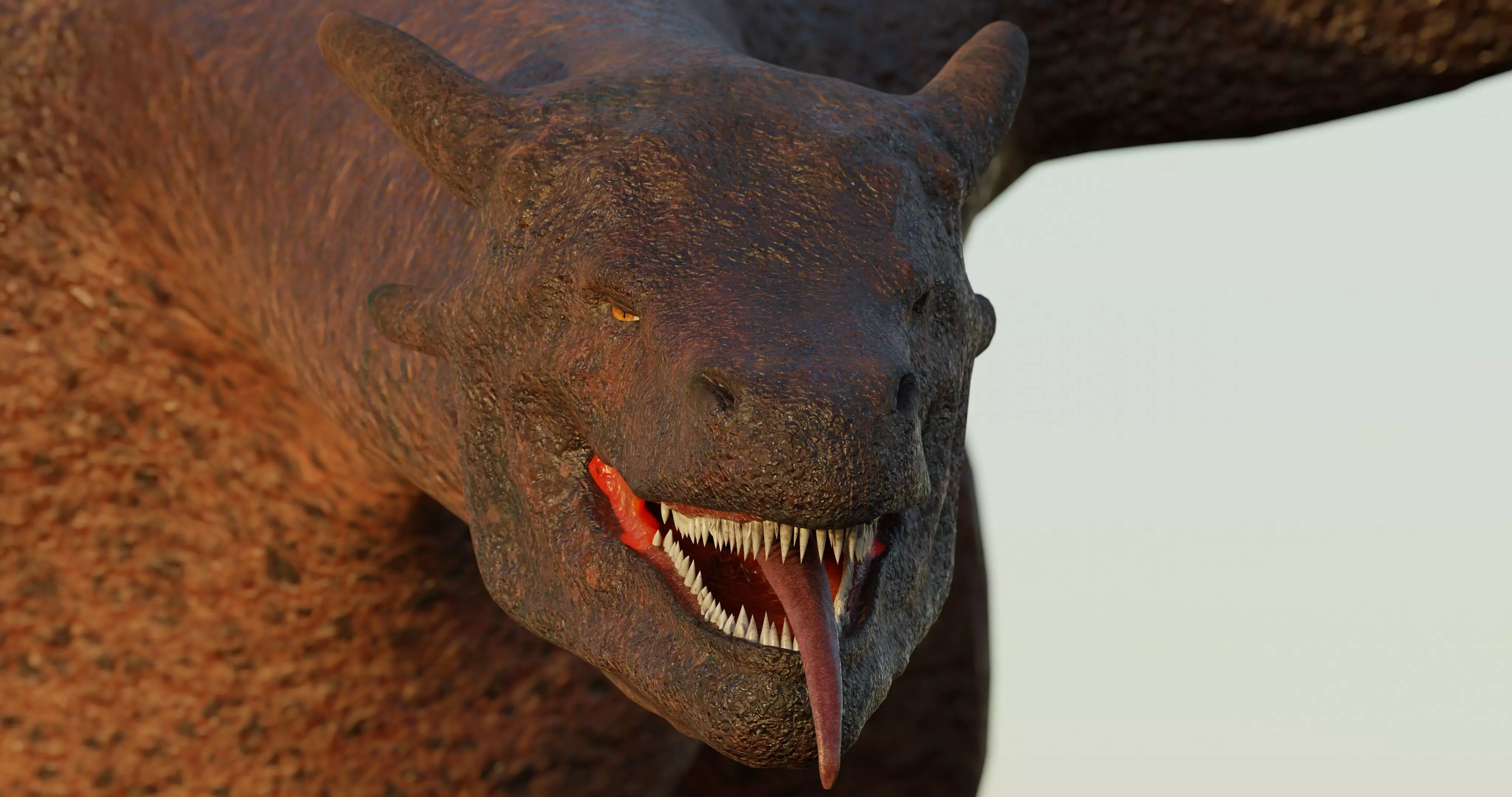 Wyvern-Fully Rigged Dragon Low-poly 3D model_11