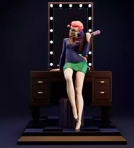Harley Quinn 3D Model STL