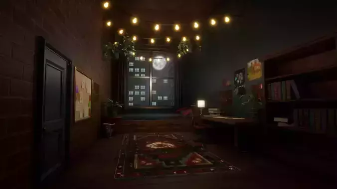 City apartment Unreal Engine environment