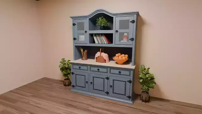 Rustic Farmhouse China Cabinet or Hutch