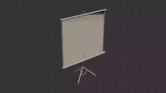 Projection Screen on Tripod Stand for Living Room