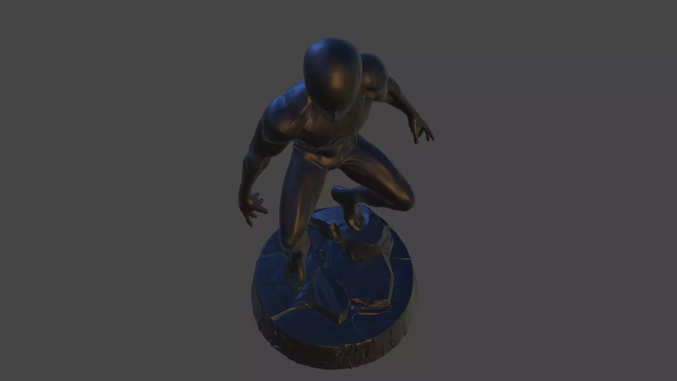 Spider Heros Figurine 3D print model_43