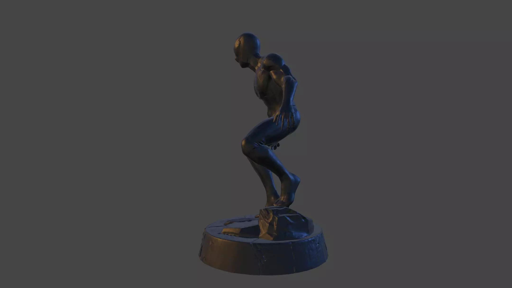 Spider Heros Figurine 3D print model_25