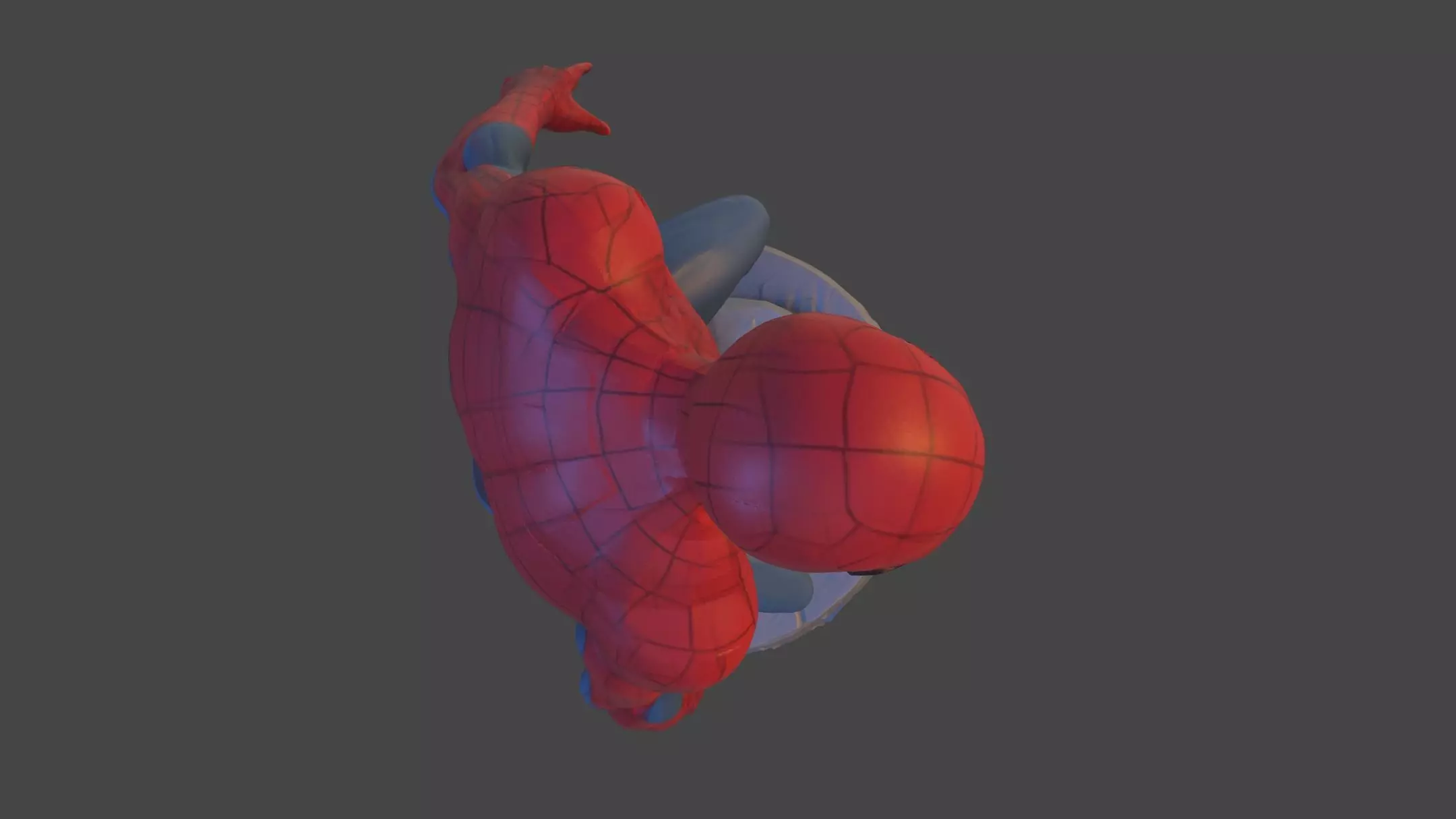 Spider Heros Figurine 3D print model_21