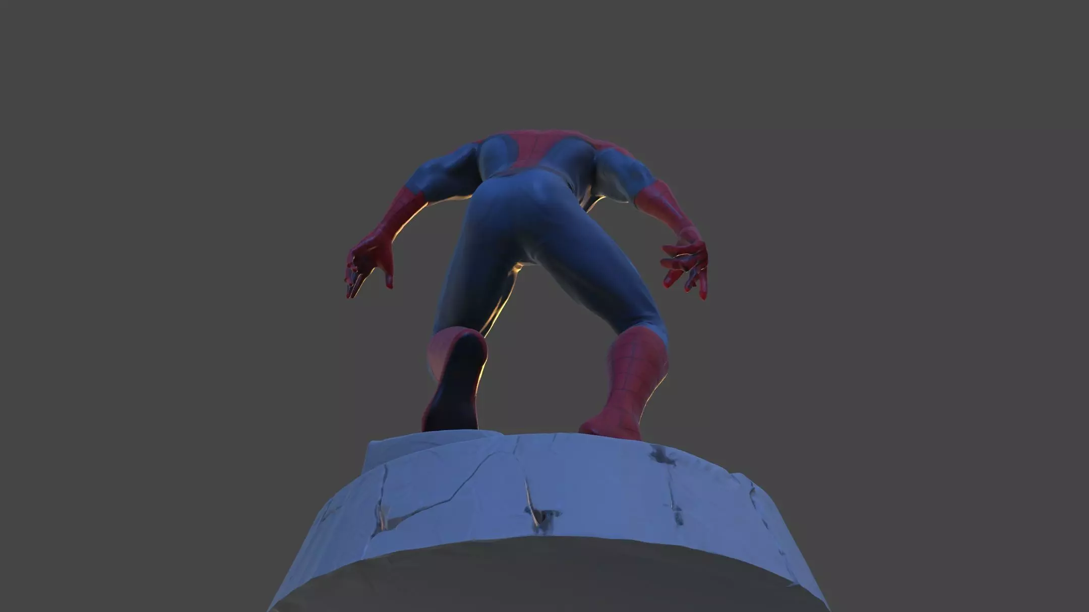 Spider Heros Figurine 3D print model_30