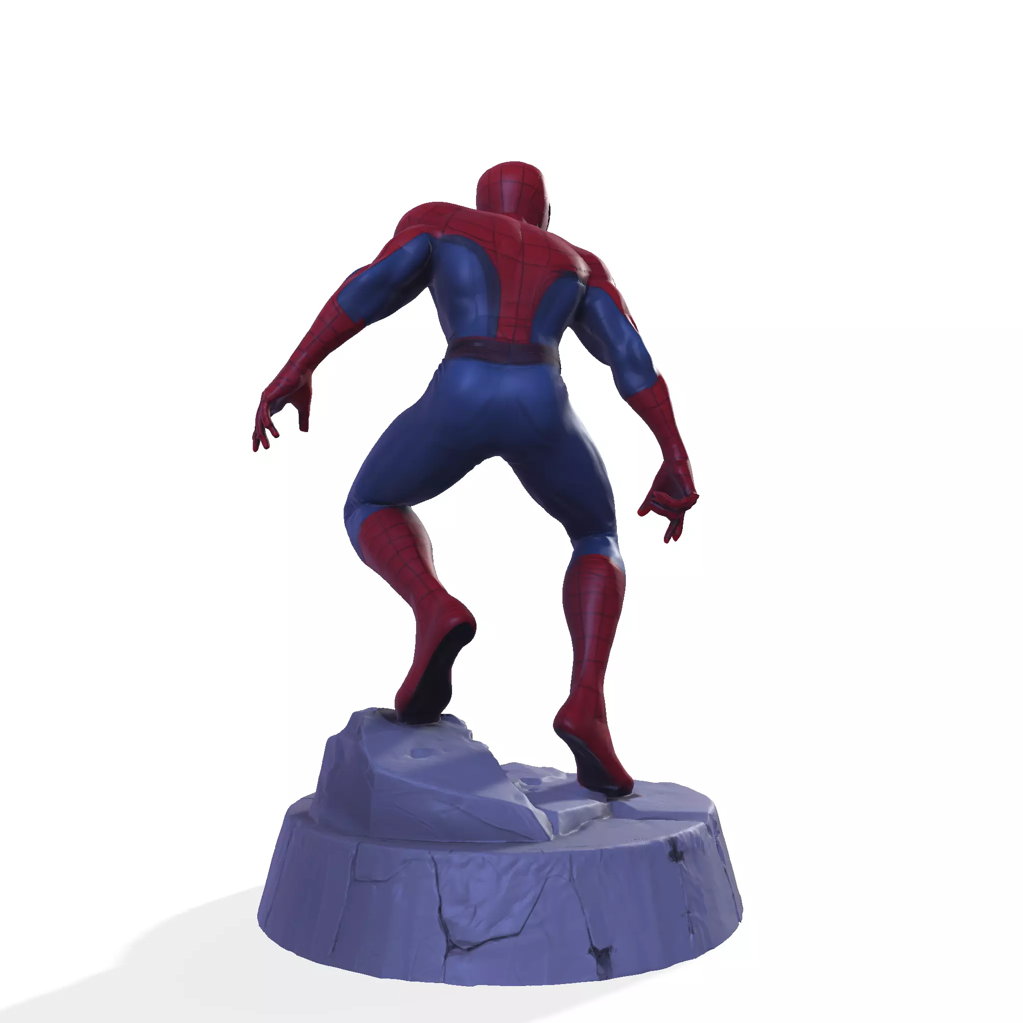 Spider Heros Figurine 3D print model_3