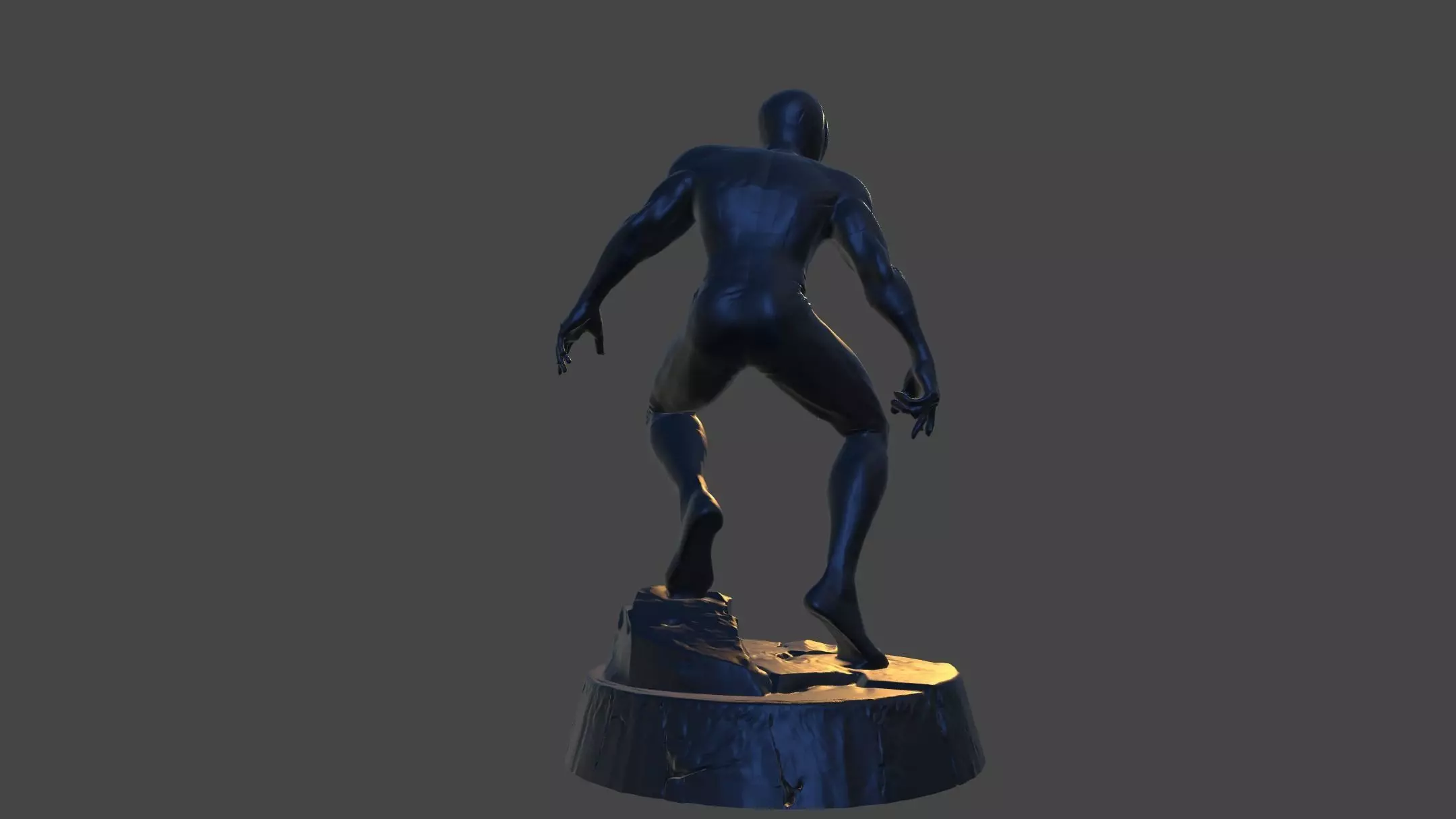 Spider Heros Figurine 3D print model_35