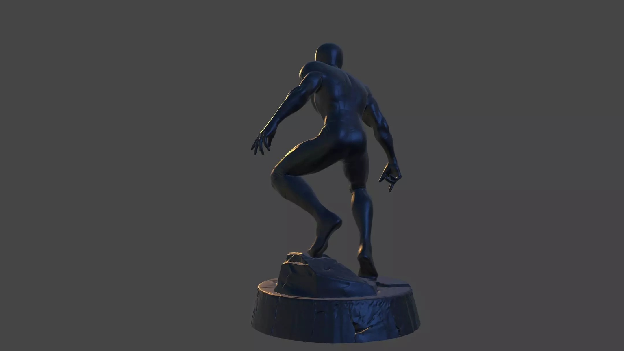 Spider Heros Figurine 3D print model_33