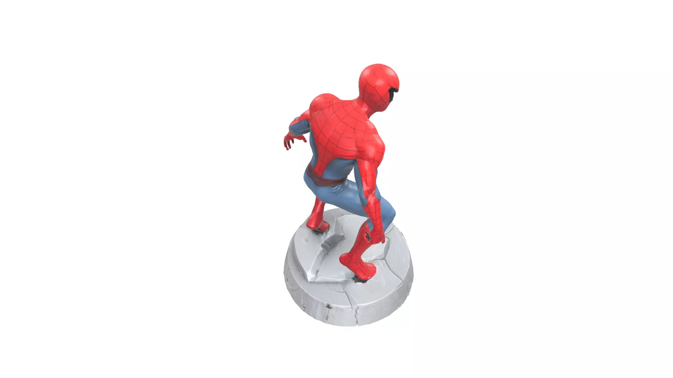 Spider Heros Figurine 3D print model_32