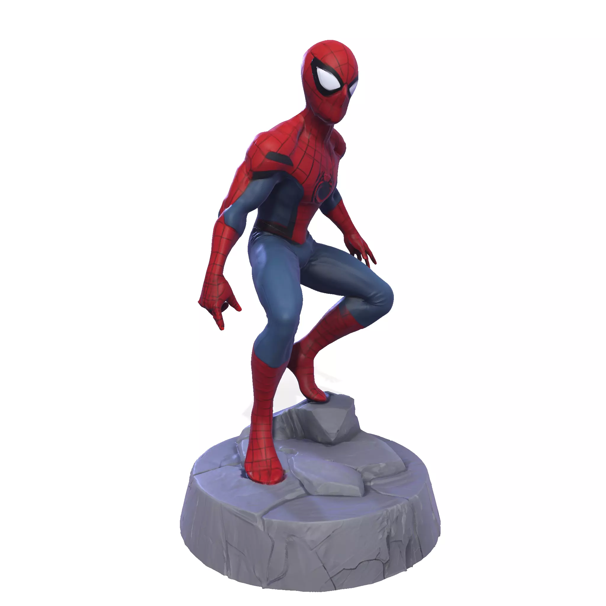Spider Heros Figurine 3D print model_0