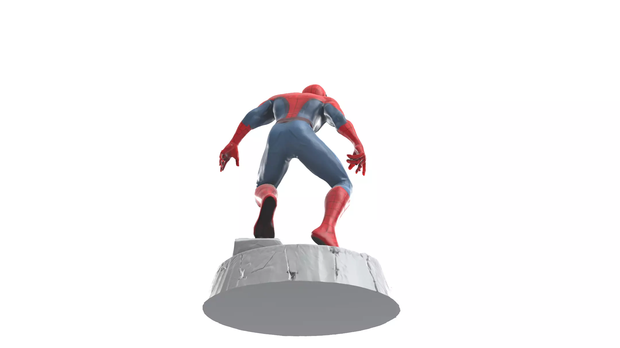 Spider Heros Figurine 3D print model_16