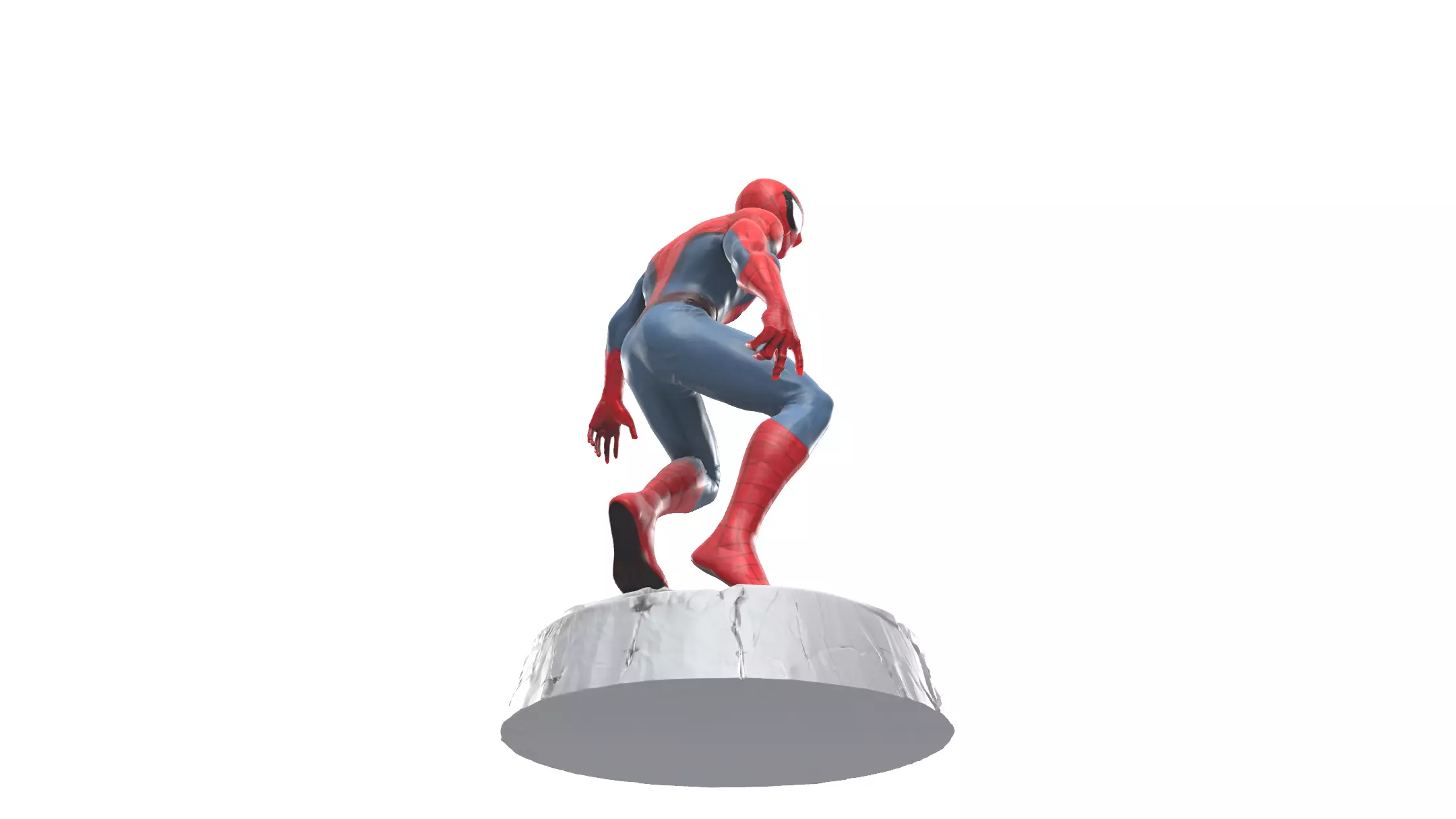 Spider Heros Figurine 3D print model_44