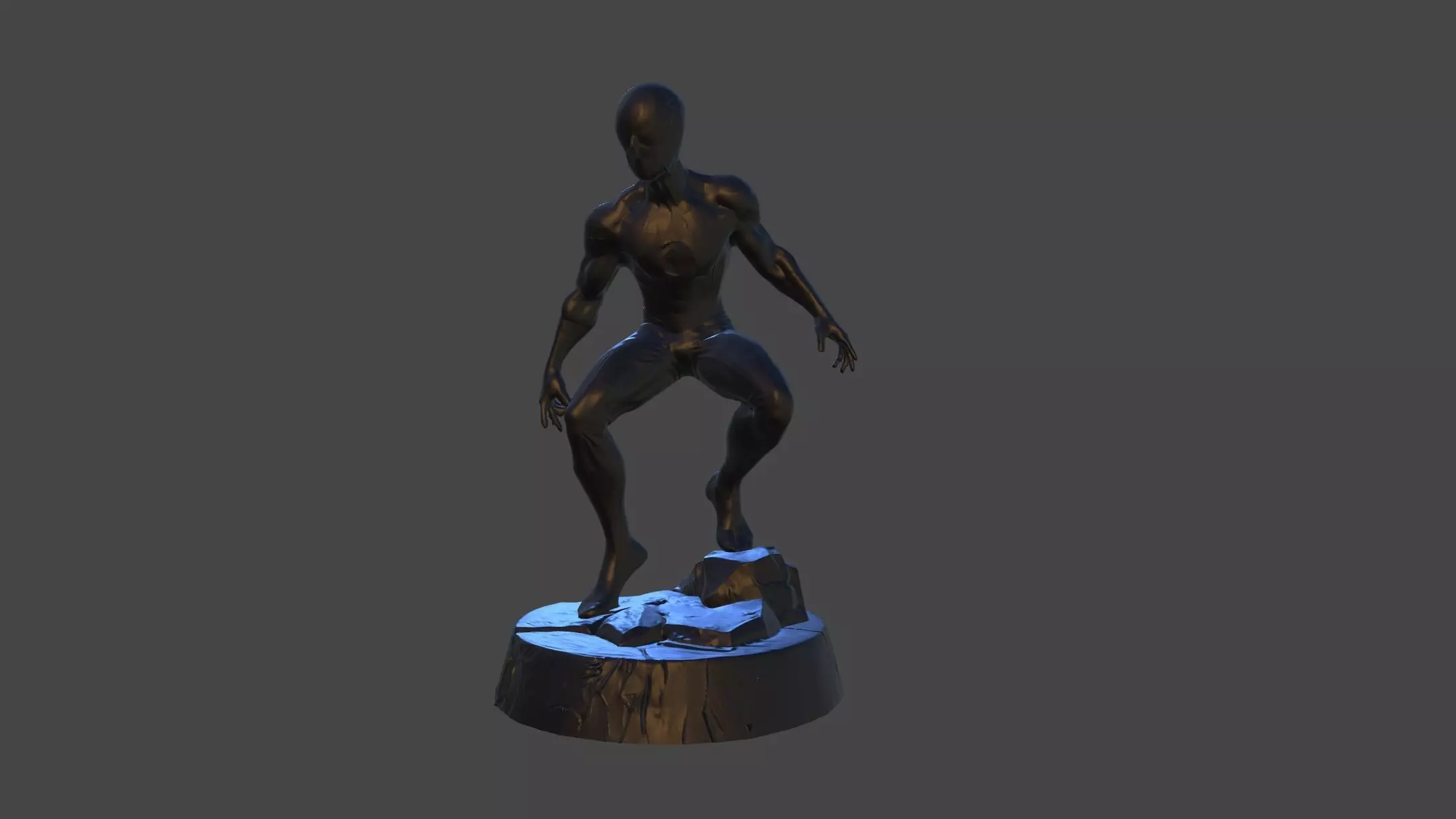 Spider Heros Figurine 3D print model_45