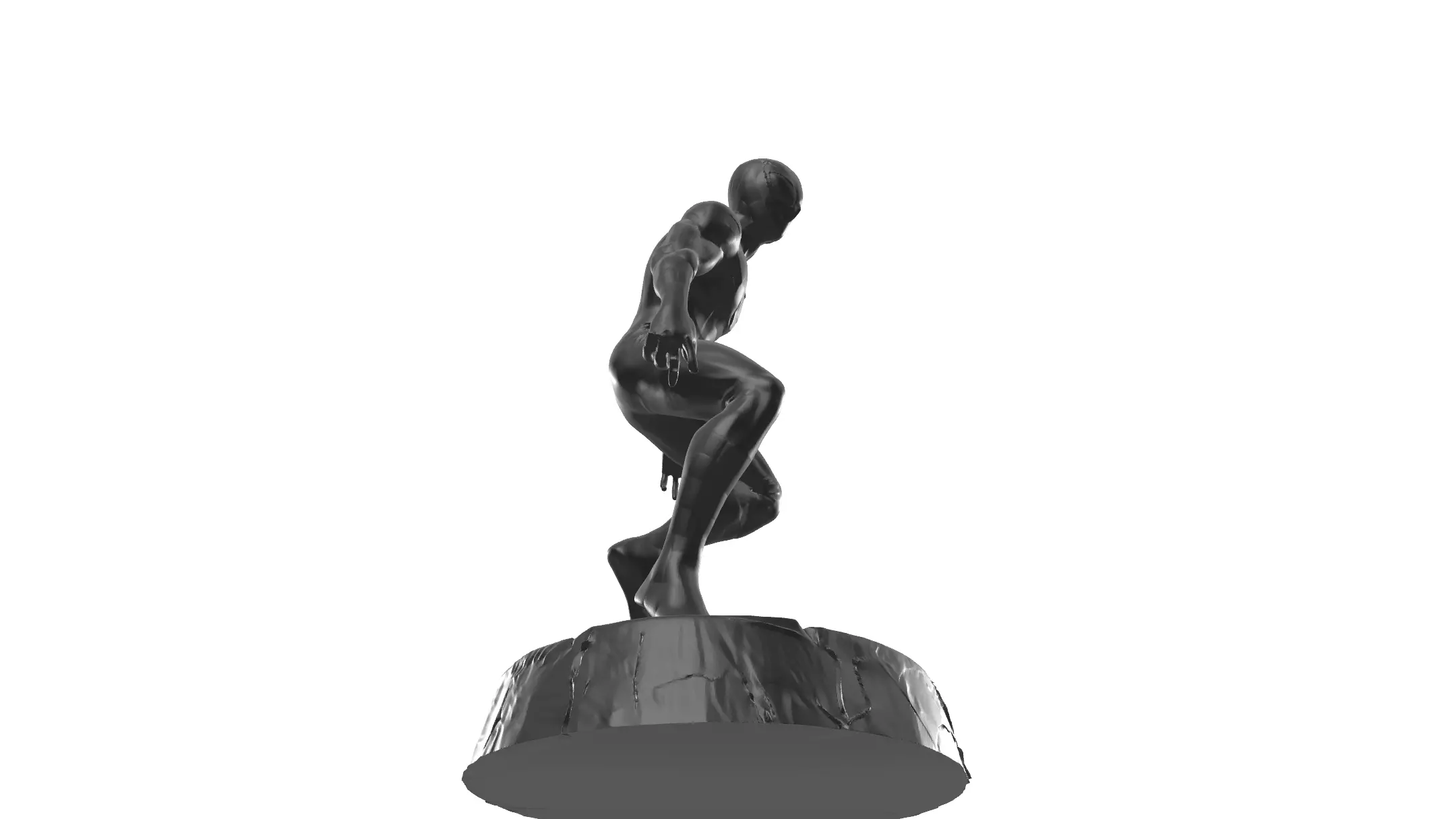 Spider Heros Figurine 3D print model_56