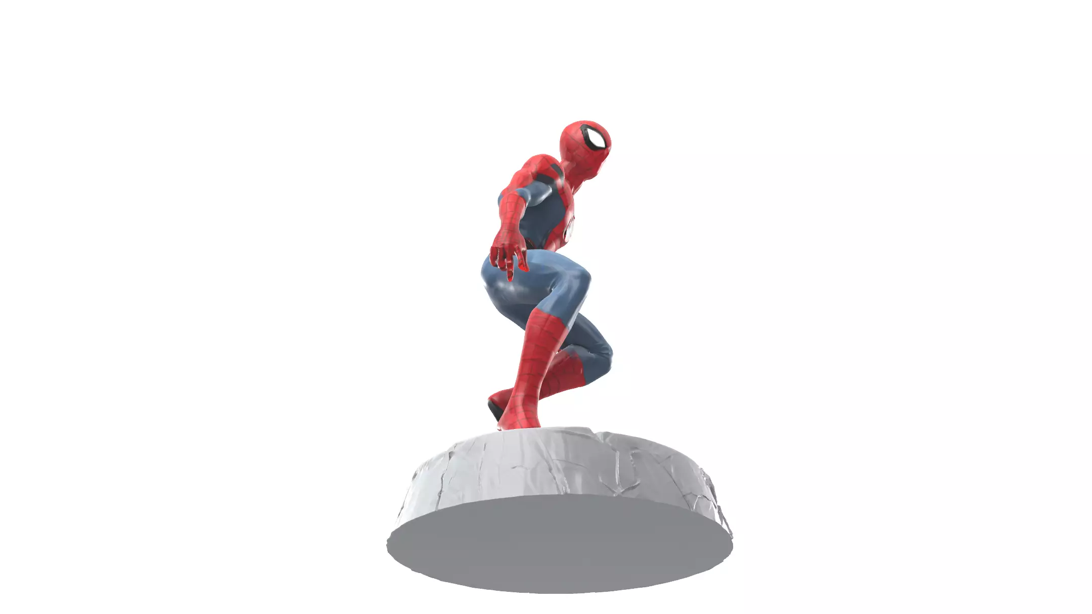 Spider Heros Figurine 3D print model_42