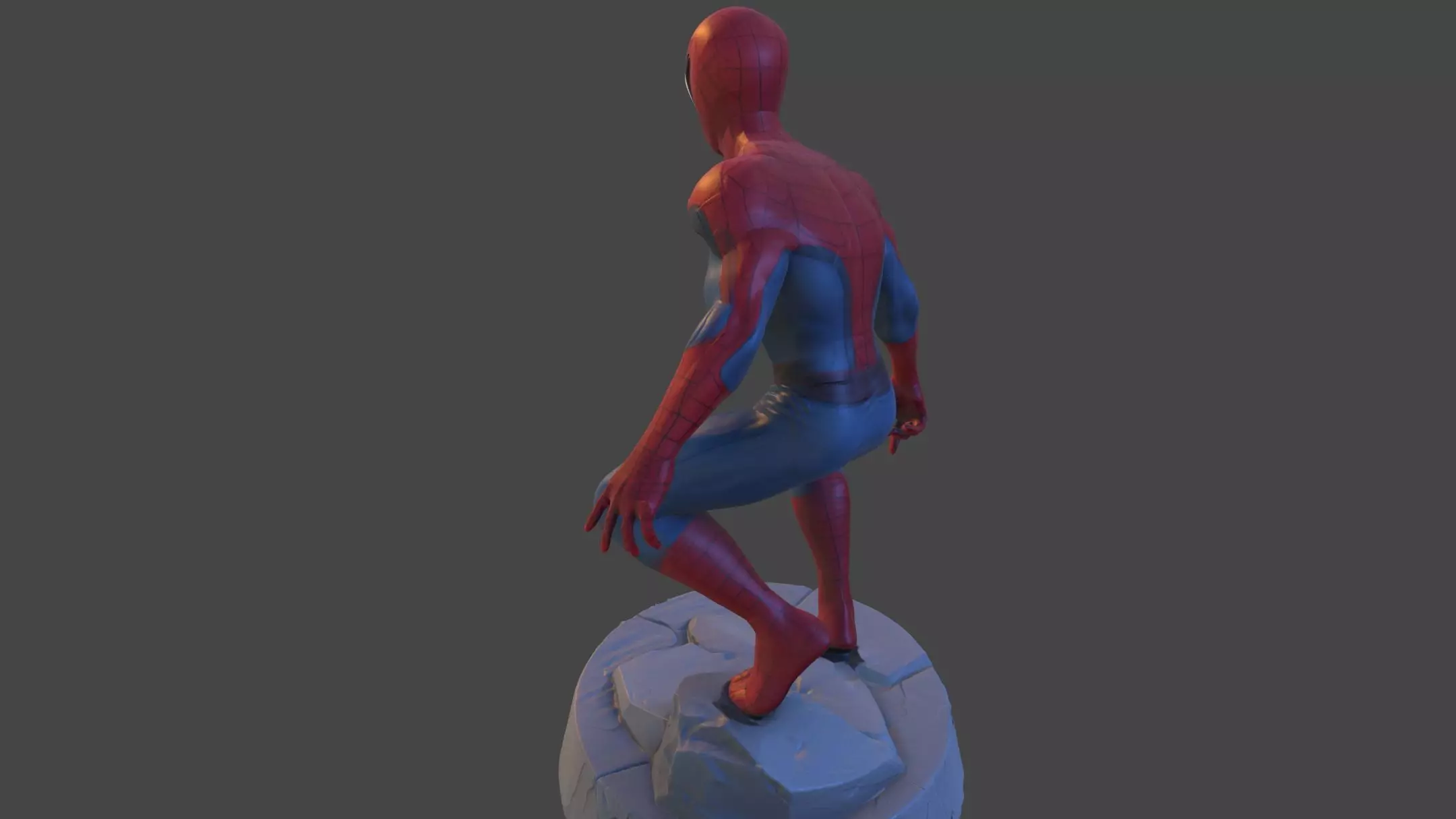 Spider Heros Figurine 3D print model_28