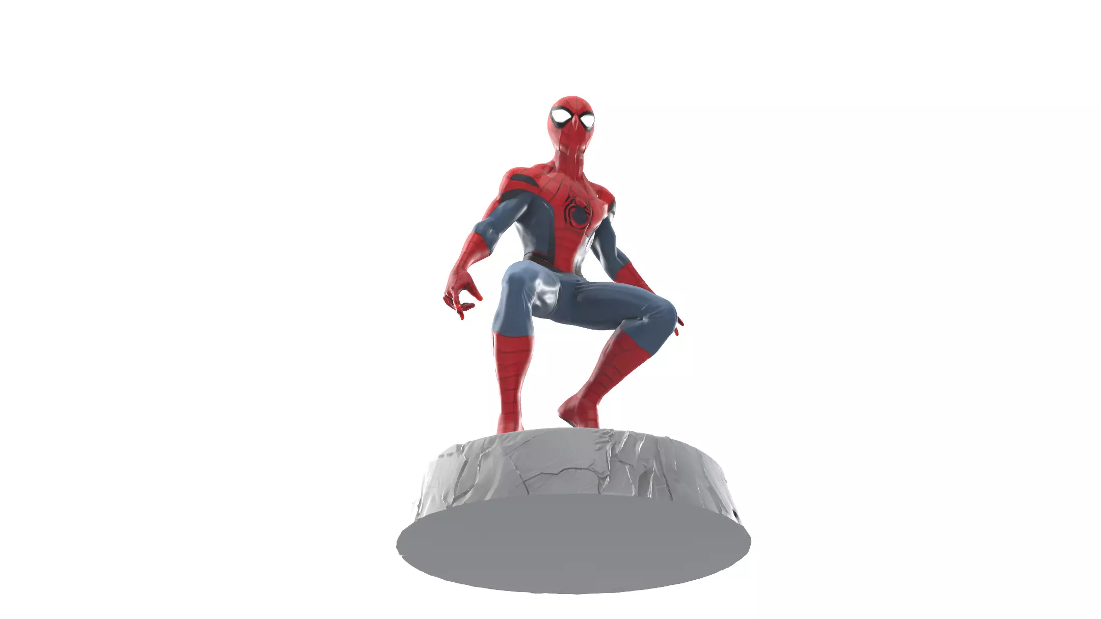 Spider Heros Figurine 3D print model_40