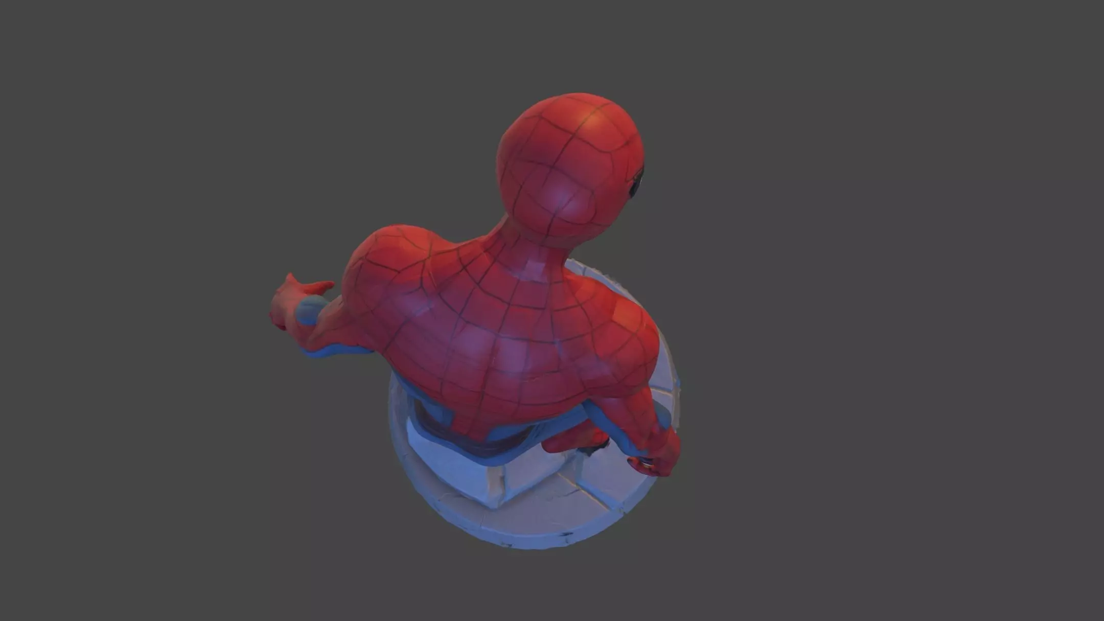 Spider Heros Figurine 3D print model_18