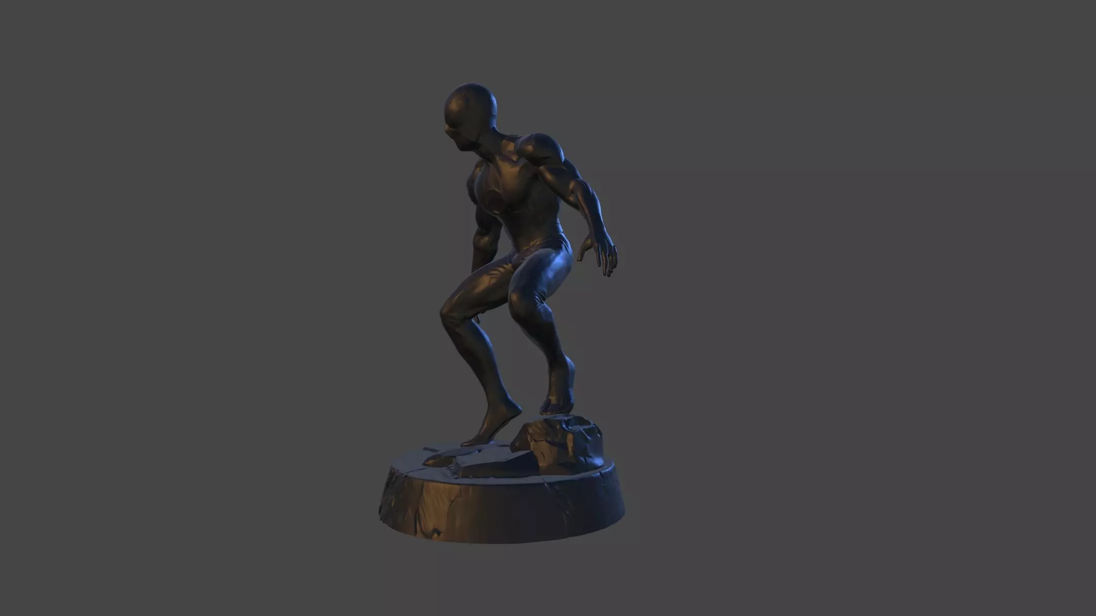 Spider Heros Figurine 3D print model_12