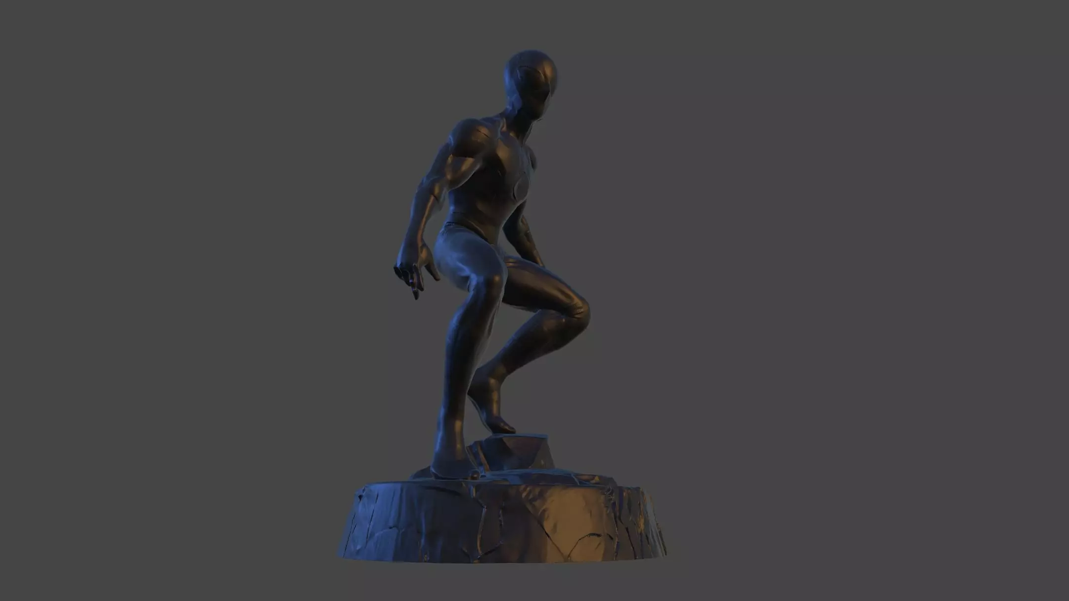 Spider Heros Figurine 3D print model_39