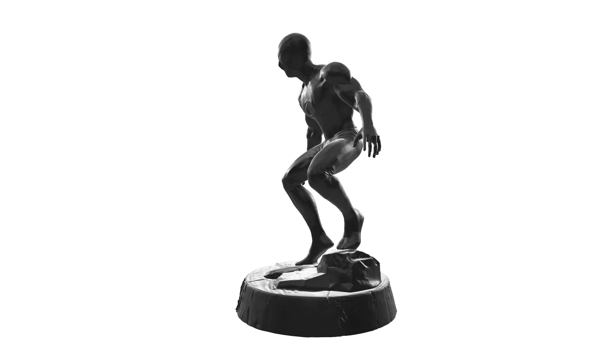 Spider Heros Figurine 3D print model_51