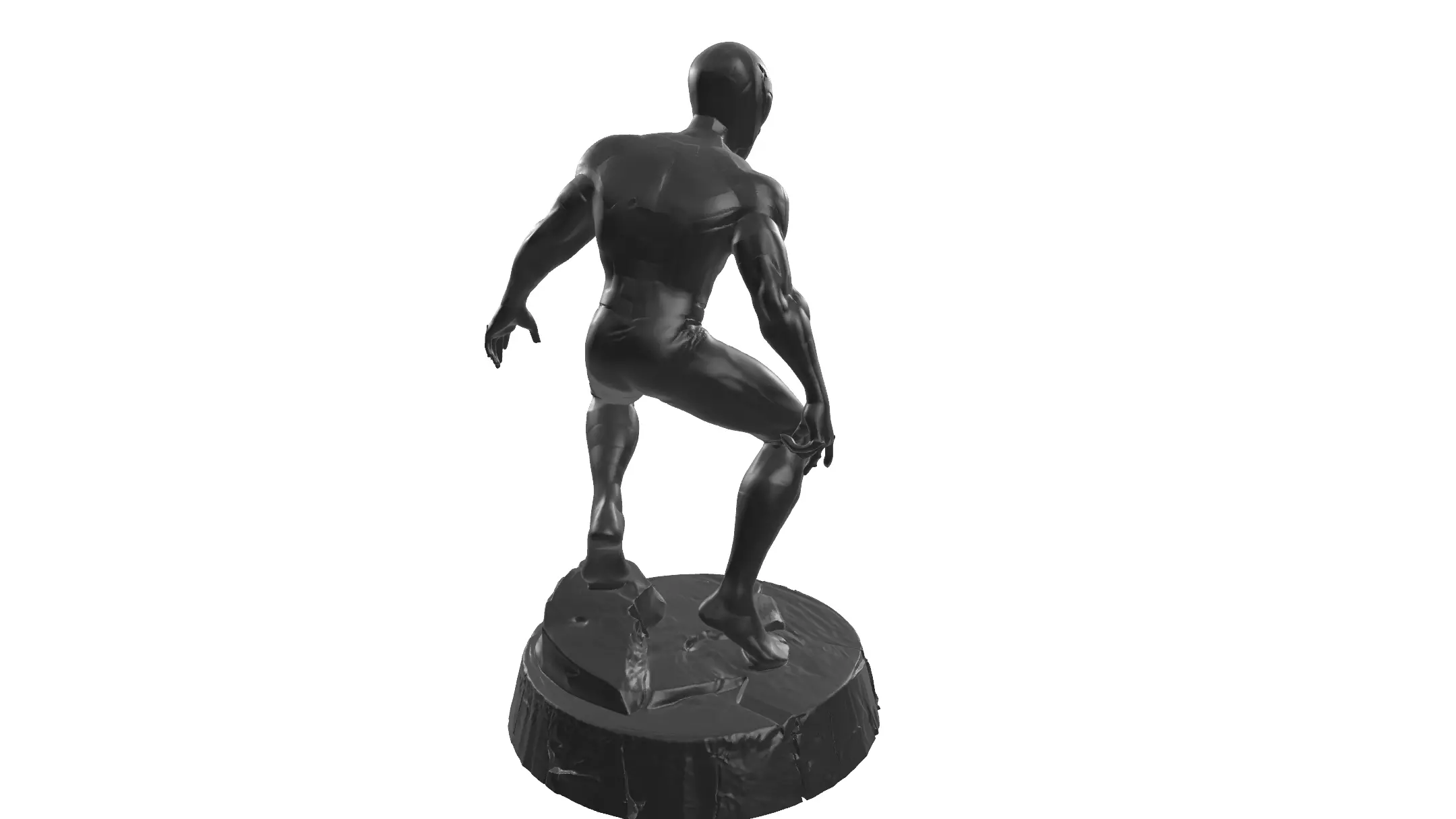 Spider Heros Figurine 3D print model_59