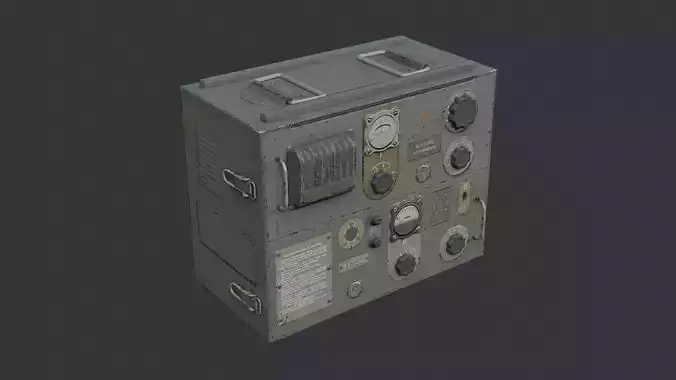 Vintage Recording Panel with Gauges