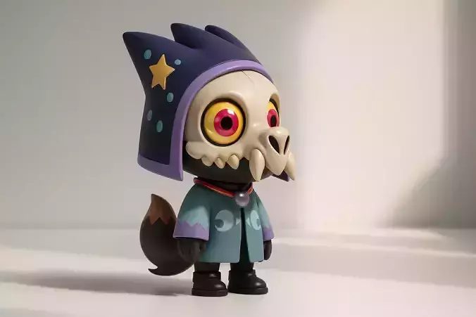 King The Owl House Chibi Figurine