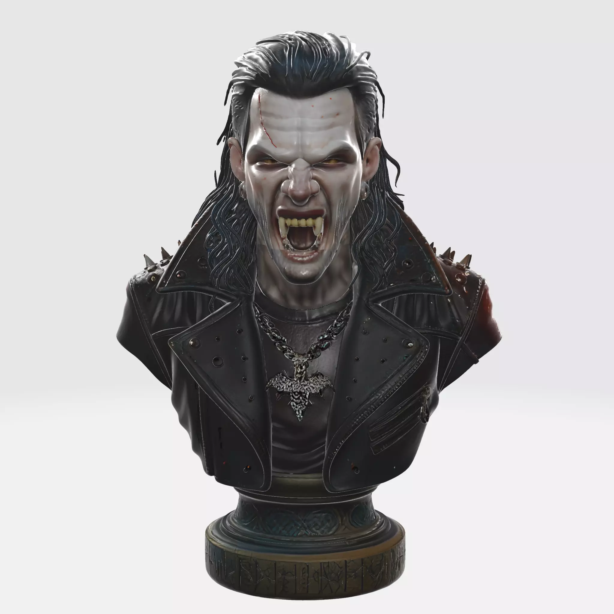 David - The Lost Boys Bust Vampire Horror Collectible 3D print model_1