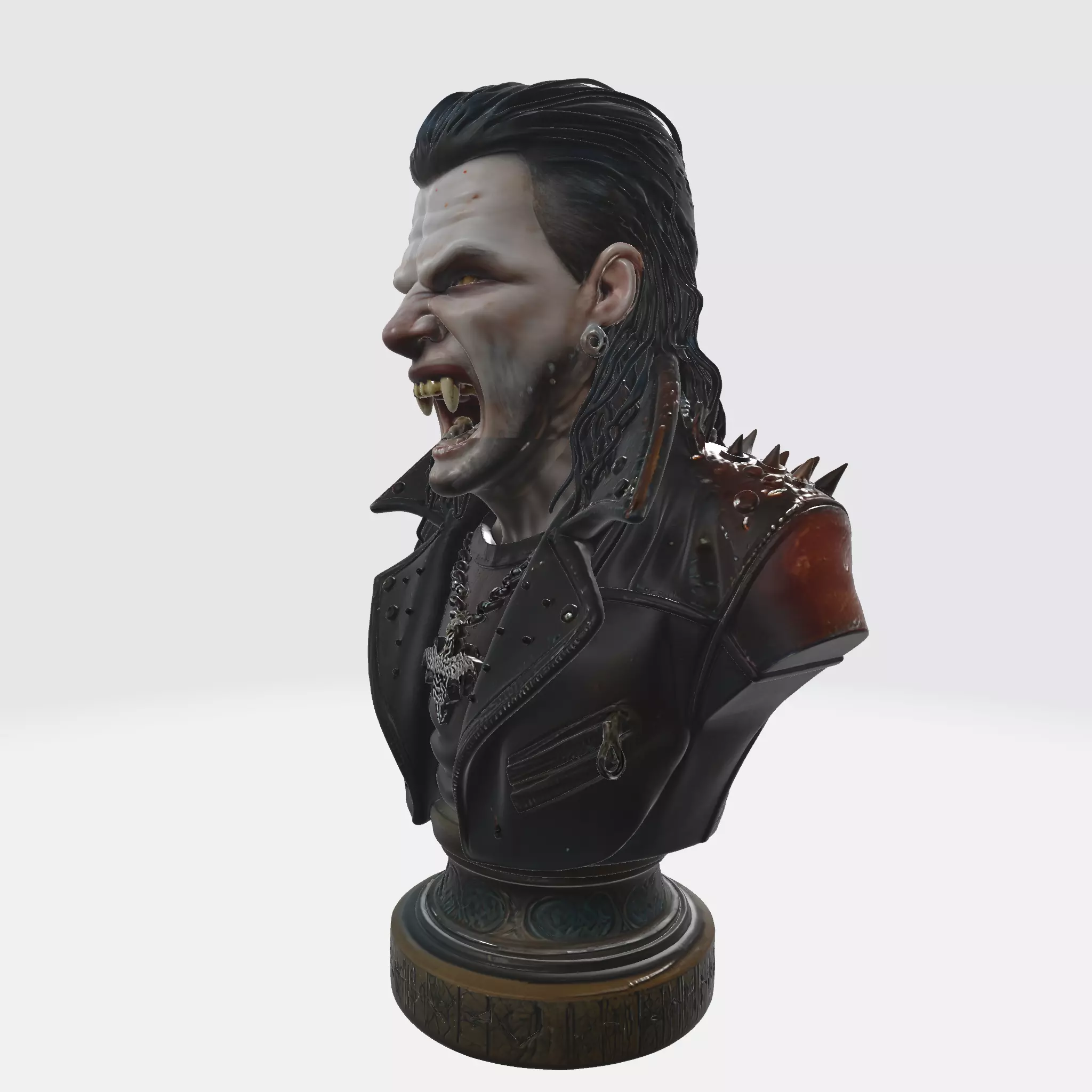 David - The Lost Boys Bust Vampire Horror Collectible 3D print model_2