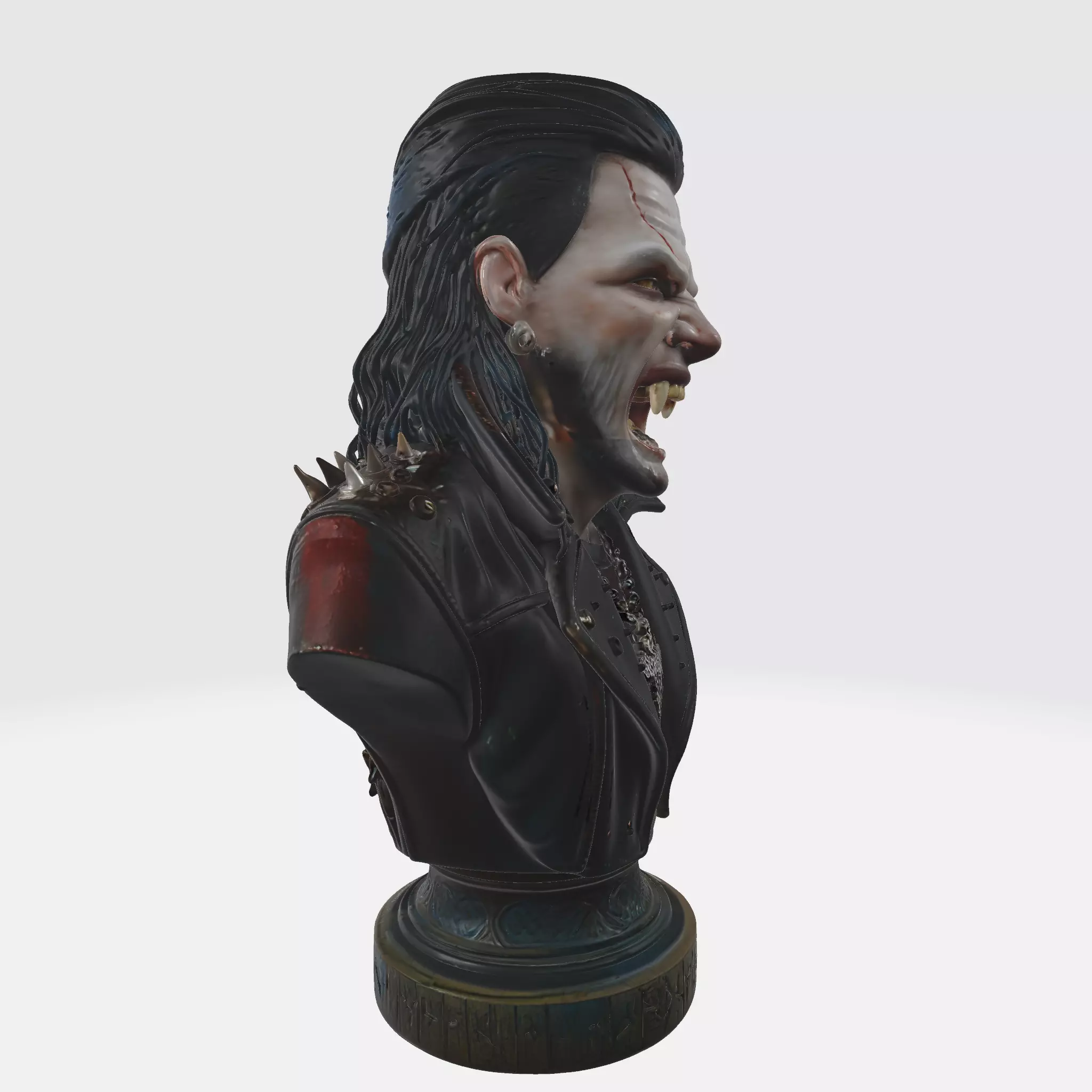 David - The Lost Boys Bust Vampire Horror Collectible 3D print model_4