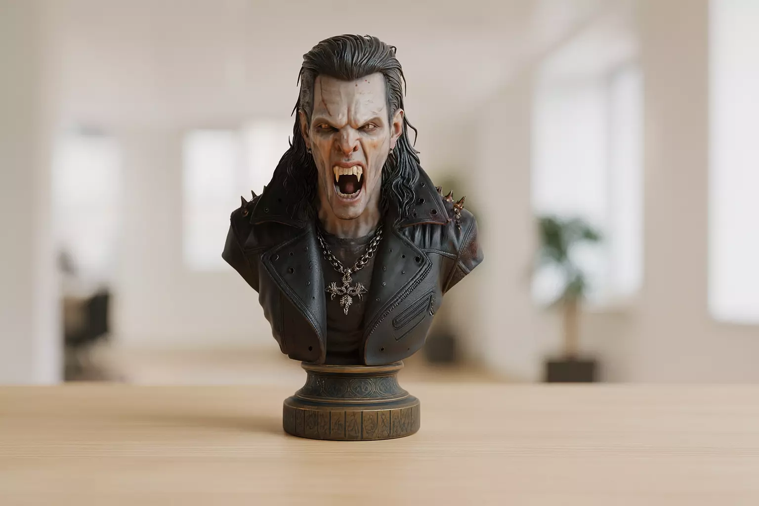 David - The Lost Boys Bust Vampire Horror Collectible 3D print model_0