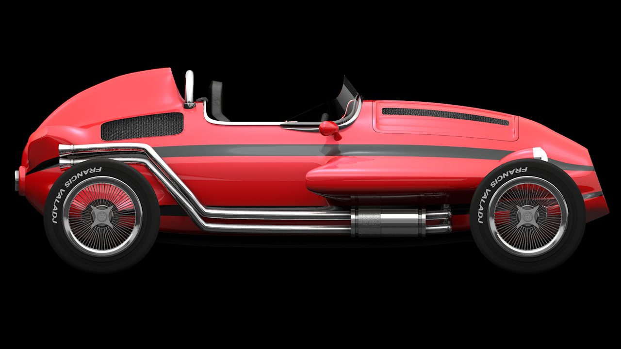 FV CAR Free 3D model_2